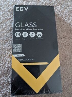 Premium Glass Protector - Black/Yellow